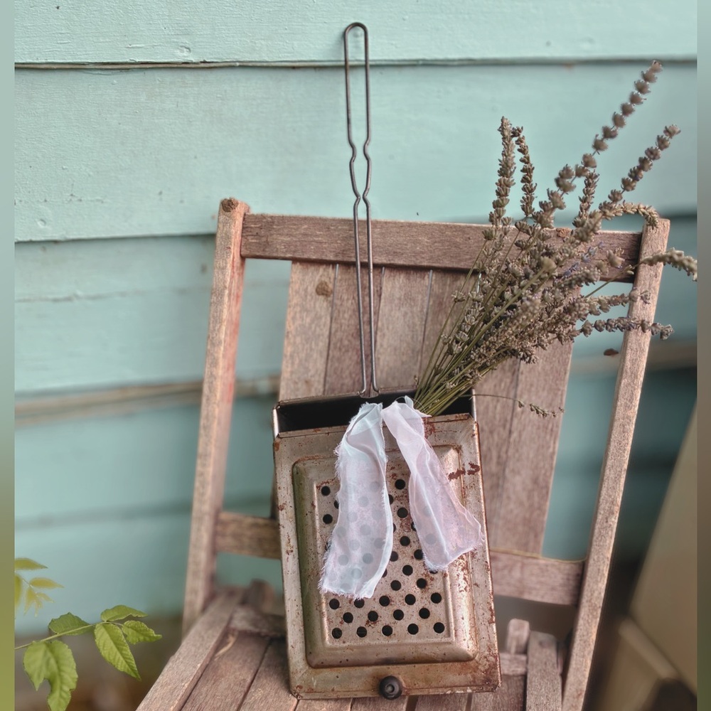 ✨ Antique Primitive Metal Bed Warmer | Rustic Decor | Farmhouse Home Decoration
